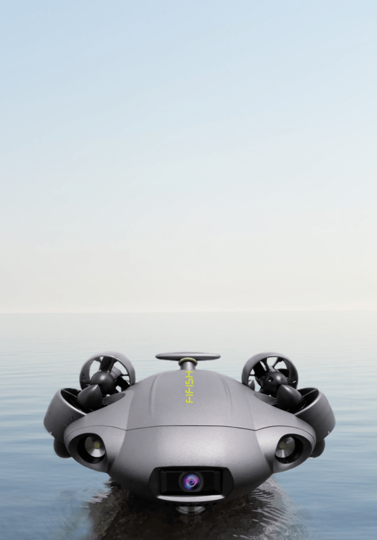Fifish 100m Underwater Mini Rov Robot Fish Finder Drone 4K Camera