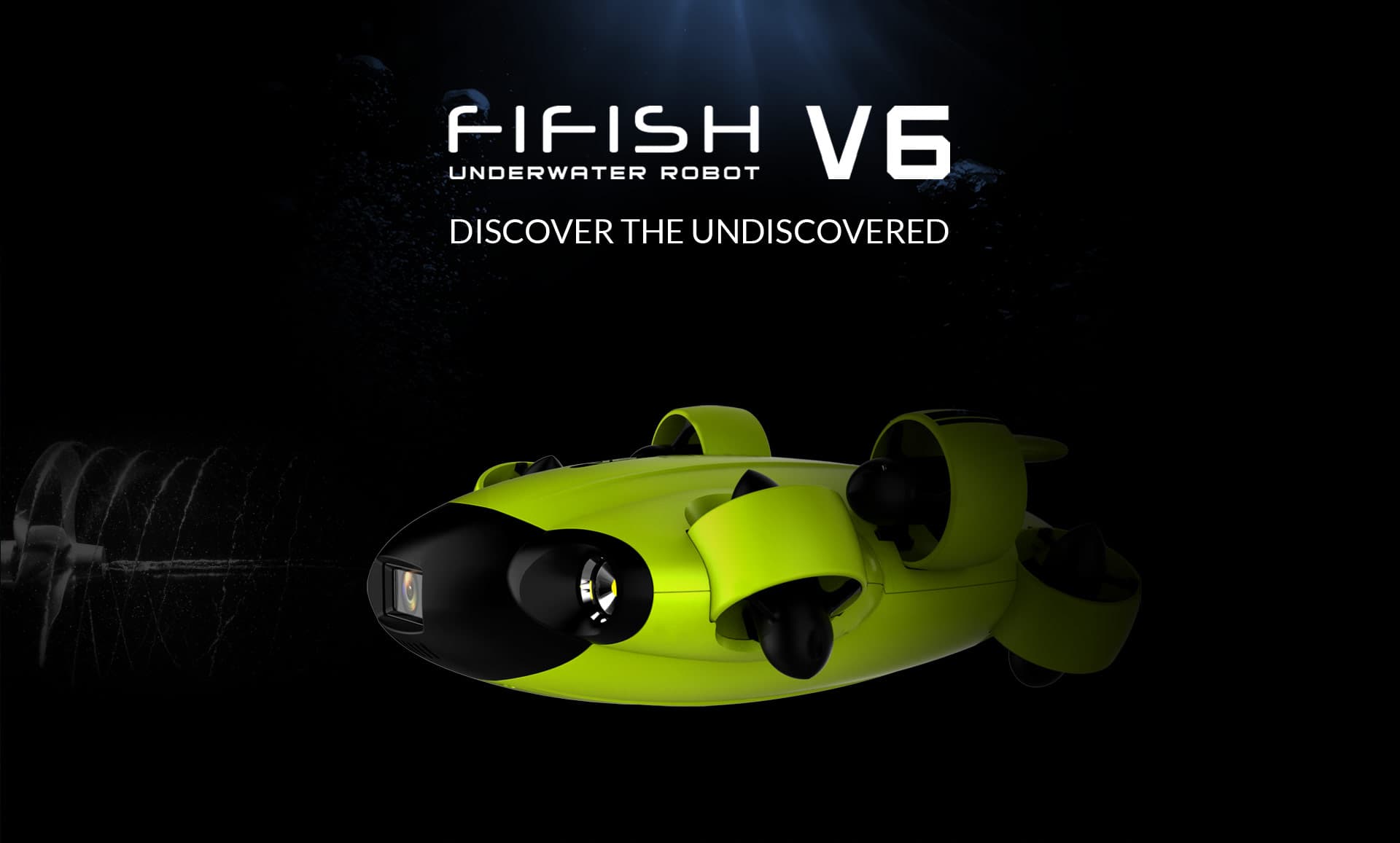 Qysea Fifish V6 Underwater Camera Rov Robot Drone