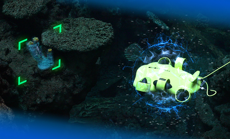 鳍源最新水下黑科技来袭，正式开启水下机器人AI算法时代！