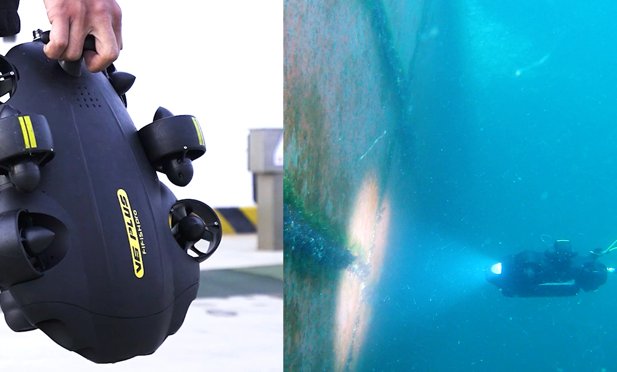 An Advanced & Smart Solution for the Shipbuilding Industry | FIFISH Underwater ROVs