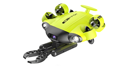 qysea fifish v6s underwater rov with robotic claw yr010bc94002405